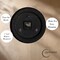 Clockswise Black Analog Clock – Silent, Non-Ticking for Wall, Office Desk, Table and Shelf, Battery-Operated Perfect for Home Office, Farmhouse Kitchen Decor, Bathroom, School and Bedroom Decor